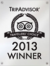 Trip Advisor - 2013 Winner